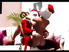 Find-Best-Mature.com presents: Second life - santa picks up a stripper! part 1