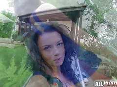 Find-Best-Mature.com presents: Allinternal anal creampie for hot brunette who loves a rough