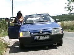Find-Best-Mature.com presents: Czech whore sex in car