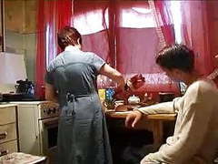 Find-Best-Mature.com presents: I visited my aunt in her kitchen