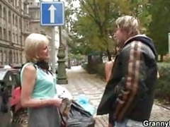 Find-Best-Mature.com presents: Granny prostitute fucked hard by young cock