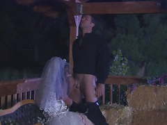 Find-Best-Mature.com presents: The ebony bride with firm body takes the most cum on her