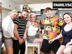 Find-Best-Mature.com presents: Family deflowers virgin son in a bar