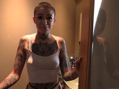 Find-Best-Mature.com presents: Hd pov video of tattooed leigh raven sucking a rock solid cock