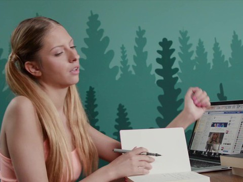 Find-Best-Mature.com presents: Rebecca gets caught watching her boyfriend