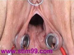 Find-Best-Mature.com presents: Brutally abusing pussy 174 orgasms wire electro stimulation
