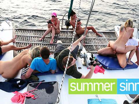 Find-Best-Mature.com presents: Crazy boat ride fuck by summersinners
