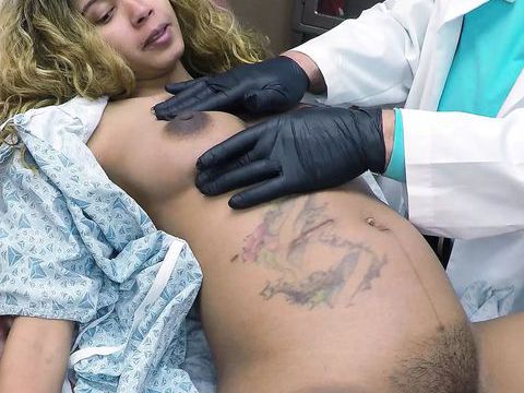 Find-Best-Mature.com presents: Dayanara's pregnant exam with a naughty doctor