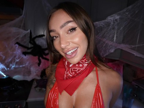 Find-Best-Mature.com presents: Tattooed sisi rose wearing red lingerie gets fucked hard
