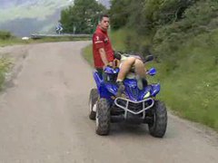 Find-Best-Mature.com presents: Girl fucked on a moving atv