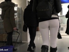 Find-Best-Mature.com presents: Jeny smith  camel toe white leggings