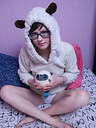 Find-Best-Mature.com presents: Innocent teen cutie does something really naughty to her daddy before bedtime and she really seems to like it