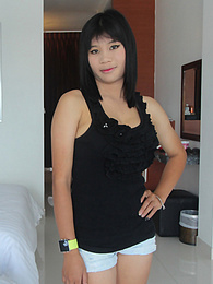 Find-Best-Mature.com presents: Stunning Thai babe with big puffy tits gets a creampie surprise