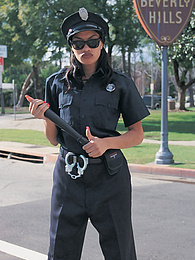 Find-Best-Mature.com presents: Cherry Lee, This Corrupt L.A. Cop Takes What She Wants