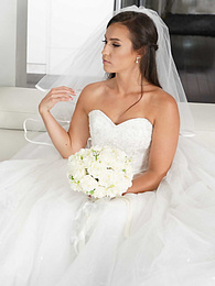 Find-Best-Mature.com presents: Bootylicious bride Kelsi Monroe screws a handsome officiant on her wedding day