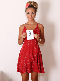 Find-Best-Mature.com presents: Brilliant czech cutie Victoria Puppy removes all clothes during a solo shoot